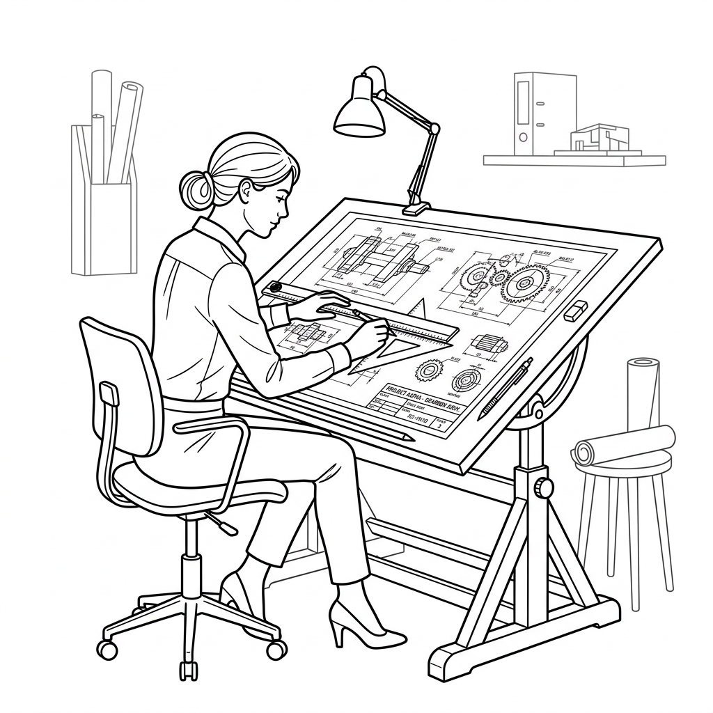 Industrial Illustration