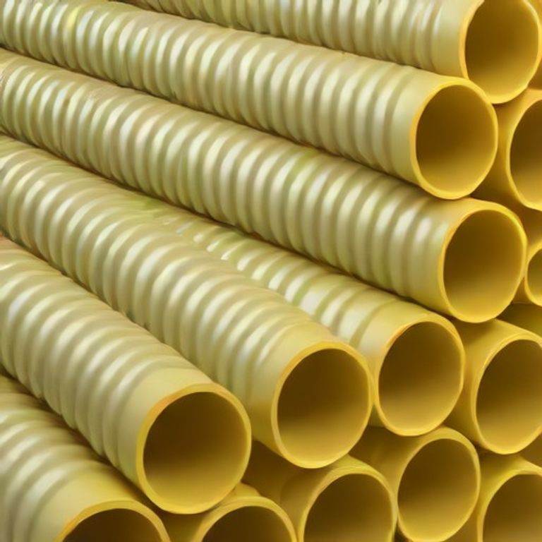 Yellow Air Duct Hose